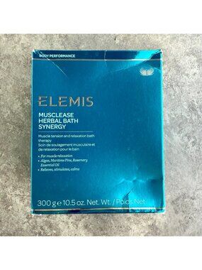Elemis Musclease Herbal Bath Synergy 10 Sachets 300 g 10.5 oz NEW